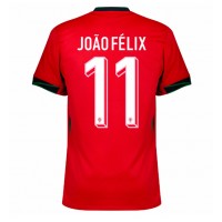 Maglia Calcio Portogallo Joao Felix #11 Prima Divisa Europei 2024 Manica Corta